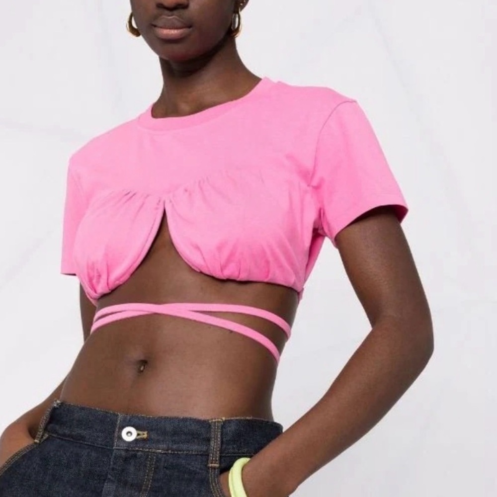Jacquemus NWT New T-Shirt Woman Pink